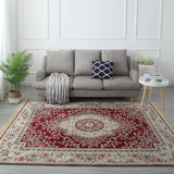 Tapis Persan Rétro en Velours Glacé – Style Classique Européen 6