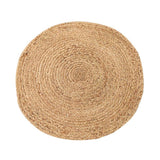 Tapis Rond Tressé en Jute Naturel – Salon & Chambre 3