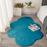 Tapis Forme Nuage Mélange Doux Multicolore – Chambre & Salon 1