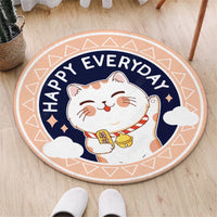 Happy lucky cat wheel
