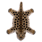 Tapis Forme Peau d'Animal Laine Pure Faite Main – Léopard, Lion, Ours 1