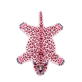 Tapis Forme Peau d'Animal Laine Pure Faite Main – Léopard, Lion, Ours 4