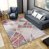 Tapis Géométrique Triangles Multicolores – Salon & Chambre 5