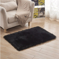 Tapis Rectangulaire Shaggy Imitation Mouton – Chambre & Salon — Tapinna®