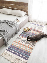 Tapis Runner Kilim Bohème Coton & Lin – Salon & Chambre 6