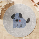 Tapis Rond Enfant Animaux & Alphabet – Chambre Bébé & Éveil – Plusieurs Motifs 15