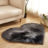 Tapis Forme Cœur Shaggy Poil Long Ultra Doux – Chambre & Salon 5