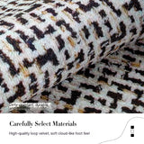 Tapis Rond Tressé – Texture Naturelle Beige & Brun | Salon Table Basse 4