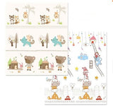 Tapis de Jeu Bébé Pliable XPE 1cm – Motifs Animaux et Ville 5