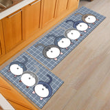 Tapis Runner Cuisine Motifs Géométriques Colorés Set 2 Pièces 5