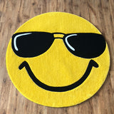 Tapis Rond Acrylique Motif Pop Art Cartoon – Chambre & Salon 6