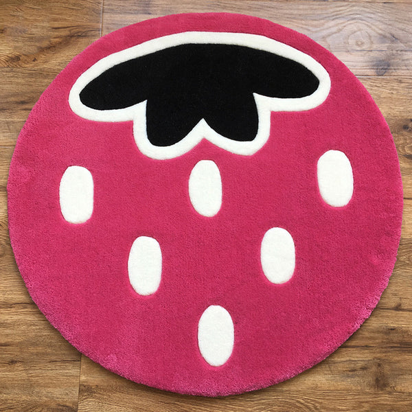Tapis Rond Acrylique Motif Pop Art Cartoon – Chambre & Salon