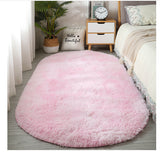 Tapis Ovale Shaggy Dégradé Doux – Chambre & Salon 10