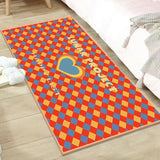 Tapis Rectangulaire Damier Pop Art Coloré – Salon & Chambre 3
