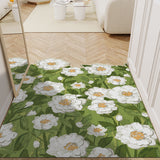 Tapis Découpable Fleurs Rouges & Blanches – Cuisine & Entrée 4