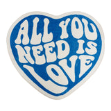 Tapis Forme Cœur Motif All You Need Is Love – Chambre & Décoration 3
