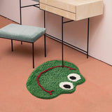 Tapis Grenouille Cartoon – Salle de Bain & Chambre Enfant – Vert Antidérapant 3