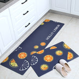 Tapis Runner Cuisine Motifs Botaniques & Colorés – Couloir & Devant Évier 6
