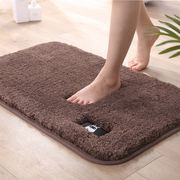 Tapis de Bain Shaggy Moelleux Motif Chat – Salle de Bain & Douche