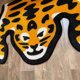 Tapis Forme Léopard & Canard Cartoon Kawaii – Chambre & Salon 2