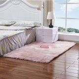 Tapis Rectangulaire Shaggy Imitation Mouton – Chambre & Salon 9