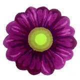 Tapis Forme Fleur Shaggy Rose – Chambre & Salon 7