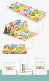 Tapis de Jeu Bébé Pliable Double Face – Éveil & Motricité 4