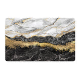 Tapis de Bain Diatomite Marbre Doré – Séchage Rapide 3