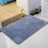 Tapis Rectangulaire Shaggy Uni Multicolore – Salon & Chambre 11