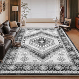 Tapis Persan Bohème Grande Taille Résistant Taches Salon 20