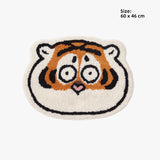 Tapis Forme Tigre Cartoon Fibres Fines – Chambre Enfant & Salon 4