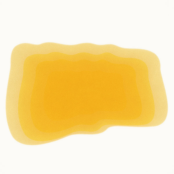 Tapis Irrégulier Forme Organique Coloré Velours Doux Salon