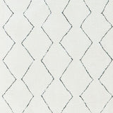 Tapis Berbère Blanc & Crème – Motif Losanges Nordique | Salon Chambre 10