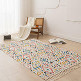 Tapis Ethnique Géométrique Style Bohème – Rectangulaire 4