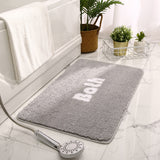 Tapis de Bain Uni Inscription BATH – Salle de Bain & Douche 7