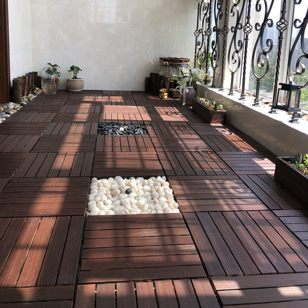 Dalle Carreau Bois – Terrasse, Balcon & Extérieur