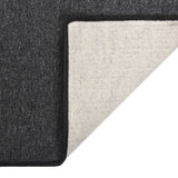 Tapis Runner Anthracite Uni Poil Ras Absorbant Couloir 5