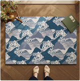 Tapis d'Entrée PVC Floral Antidérapant – Entrée & Salon 15