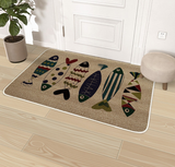 Tapis Rectangulaire Coco Motif Illustrations Nature – Entrée & Couloir 3