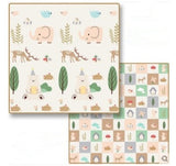 Tapis de Jeu Bébé Pliable XPE 1cm – Motifs Animaux et Ville 3