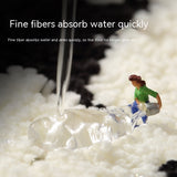 Tapis de Bain Forme Géométrique Grille Noir & Blanc – Salle de Bain & WC 10