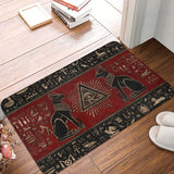 Tapis Rectangulaire Imprimé Chat Égyptien Antique – Entrée & Salon 2