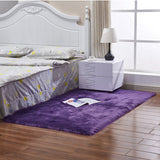 Tapis Rectangulaire Shaggy Imitation Mouton – Chambre & Salon 10