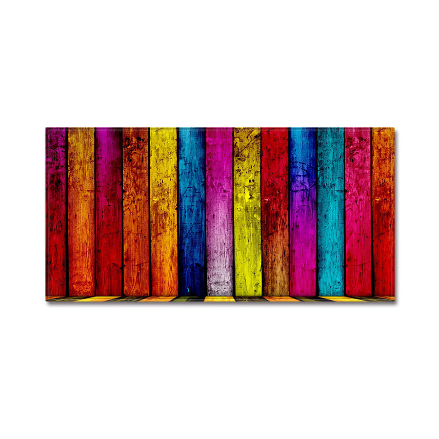 Tapis Runner Imitation Bois Multicolore – Cuisine & Couloir — Tapinna®