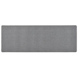 Tapis Runner Anthracite Uni Poil Ras Absorbant Couloir 1