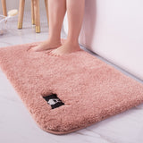 Tapis de Bain Shaggy Moelleux Motif Chat – Salle de Bain & Douche 6