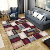 Tapis Rectangulaire Velours Cristal Géométrique – Salon 5
