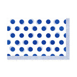 Tapis Rectangulaire Motif Pois Bleu Klein – Salon & Chambre 4
