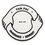 Tapis Rond Touffeté Visage Émoji Cartoon – Original et Ludique 3