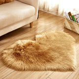 Tapis Forme Cœur Shaggy Poil Long Ultra Doux – Chambre & Salon 7